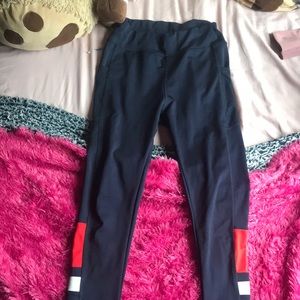 Navy blue leggings